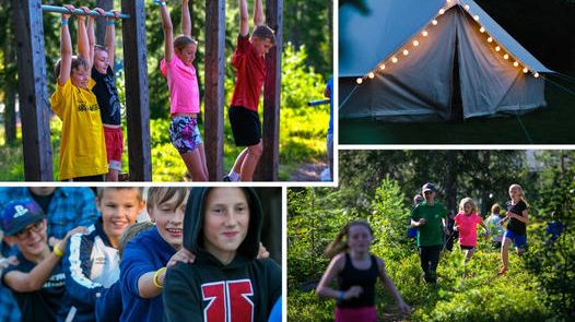 Äventyr på Camp Järvsö i sommar