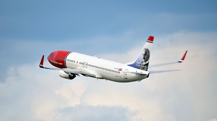 Norwegian med god passasjervekst i november 