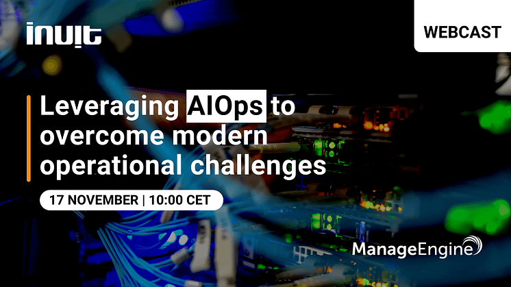 Webcast on AIOps role in the future of ITOM.