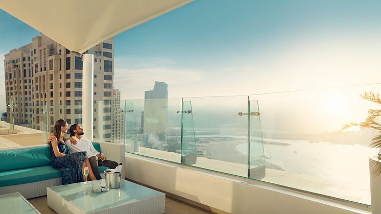 Roof terrace in Dubai / UAE