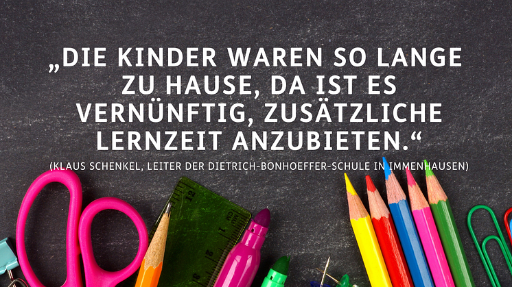 Dietrich-Bonhoeffer-Schule bietet Ostercamp an