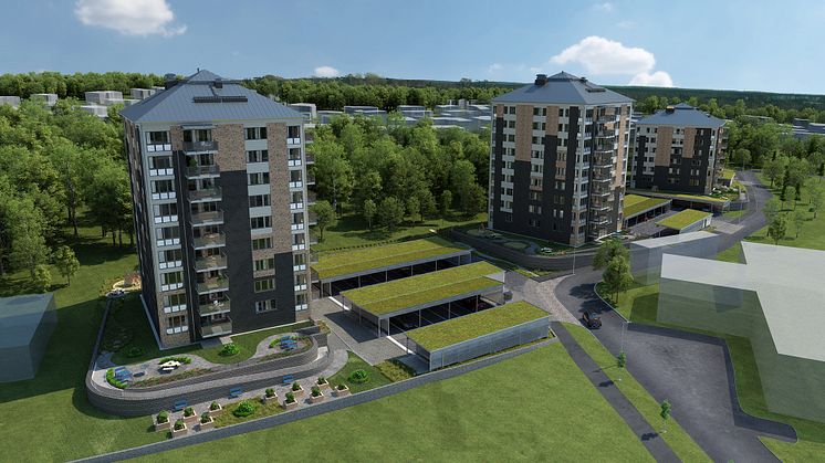 Försäljningen av bostadsrätterna i HSB brf Stinsen har gått bra och byggstarten blir redan i januari 2021.