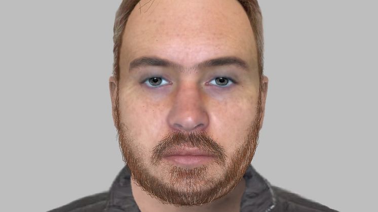 [Officers have released this image of a man they need to identify following his death]