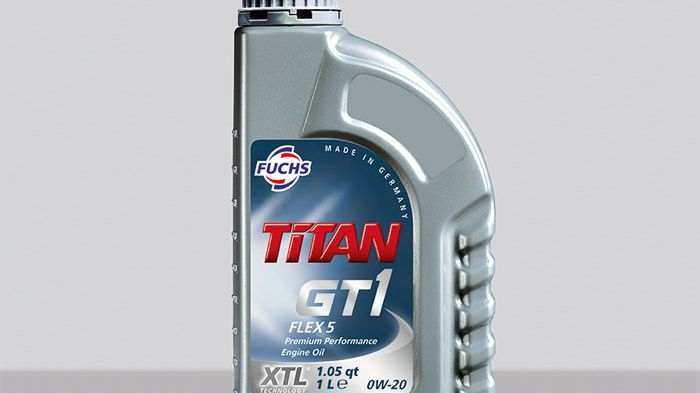 TITAN GT1 FLEX 5 SAE 0W-20 – uusi alhaisen viskositeetin moottoriöljy, joka soveltuu useisiin automerkkeihin