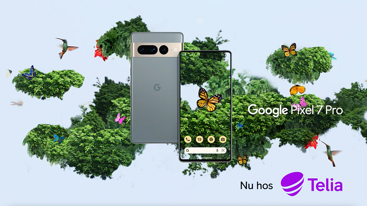 Telia och Halebop först med Googles Pixelmobil i Sverige