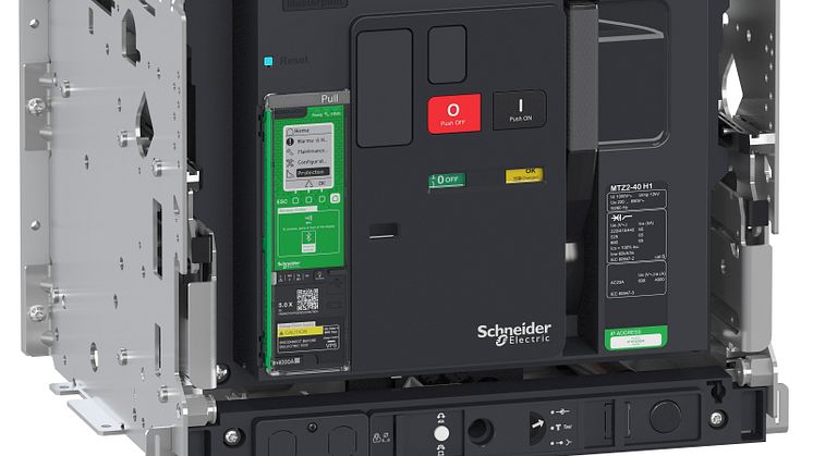 Masterpact MTZ effektbryteren fra Schneider Electric får i 2018 nye funksjoner og digitale moduler.