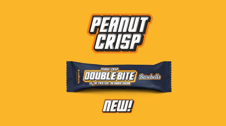 Crispy Peanut vibes ahead – Barebells Double Bite i ny smak