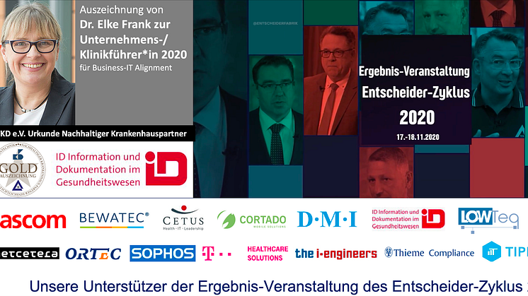 HEUTE - Unternehmens-/Klinikführer 2020 und nächster Tag Ergebnis-Veranstaltung / Deutscher Krankenhaustag 2020