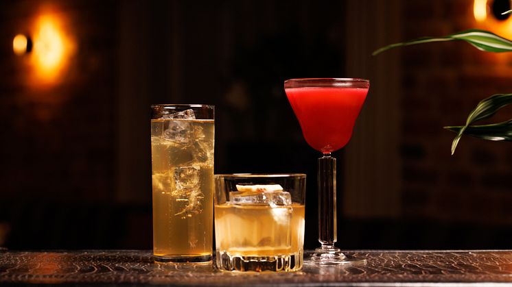 Tre lyxiga och enkla cocktails på endast tre ingredienser – Här är nya D.E.W. Drinks