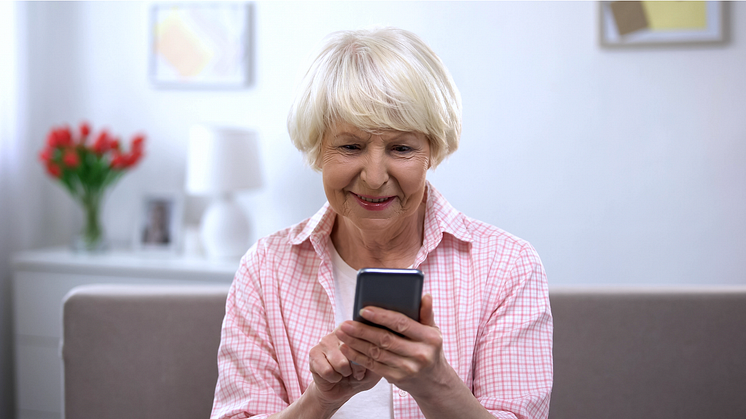 SMS blomstrade på alla hjärtans dag och mest bland seniorerna