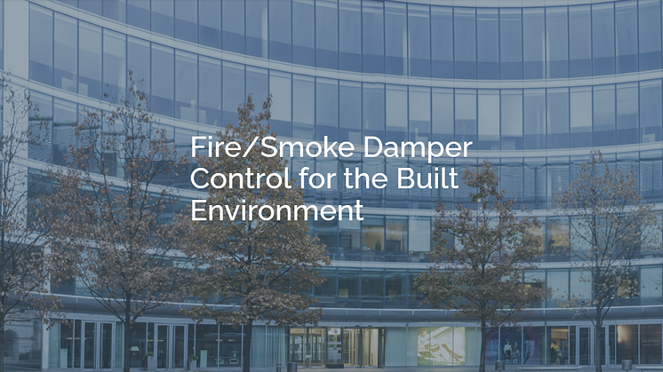 Intelligent fire & smoke damper control systems company DiSYS Technologies joins Lindab Group