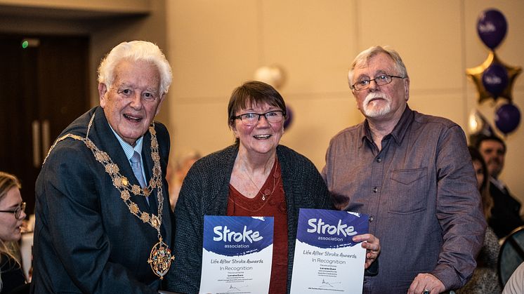 ​Devon stroke survivor receives regional recognition