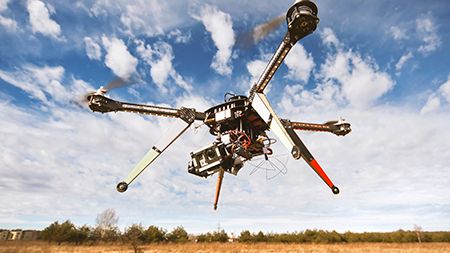 Cutting-edge drones put to the temperature test