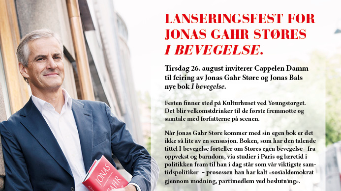 Jonas Gahr Støre Lanseringsfest