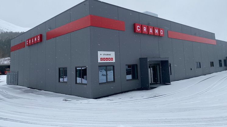 Cramos avdeling i Molde flytter inn i nye og moderne lokaler.