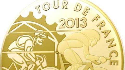 Tour De France 2013 - gullmynt  