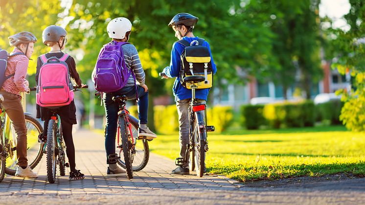 Gå och cykla till skolan