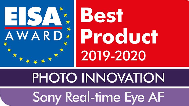 EISA Award Sony Real-time Eye AF