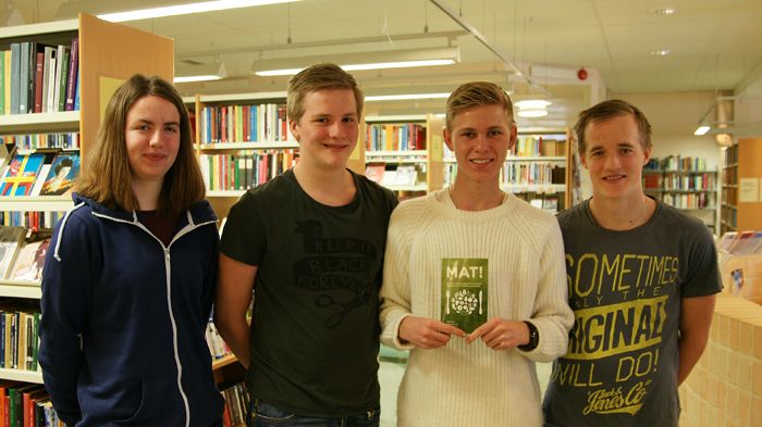 Gymnasieelever skriver bok om mat och miljö
