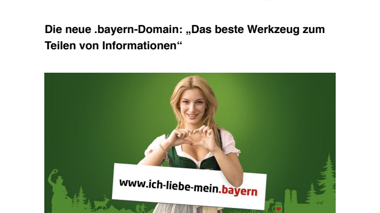 Die neue .bayern-Domain: „Das beste Werkzeug zum Teilen von Informationen“