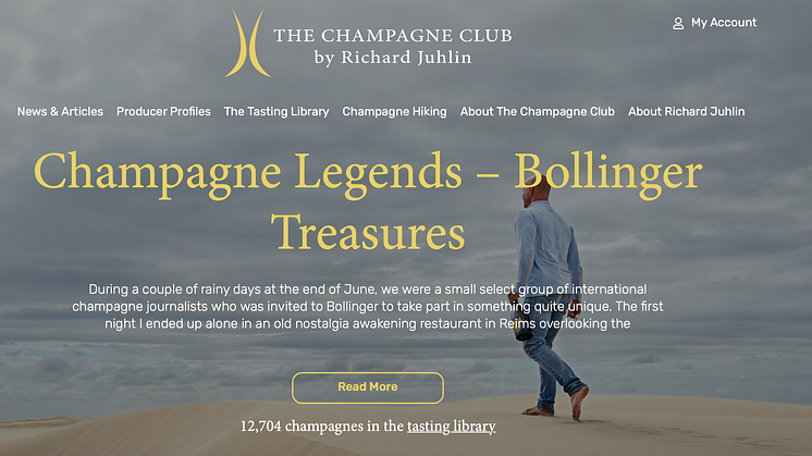 New digital platform champagneclub.com