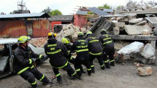 Jordskælvsøvelse i Randers