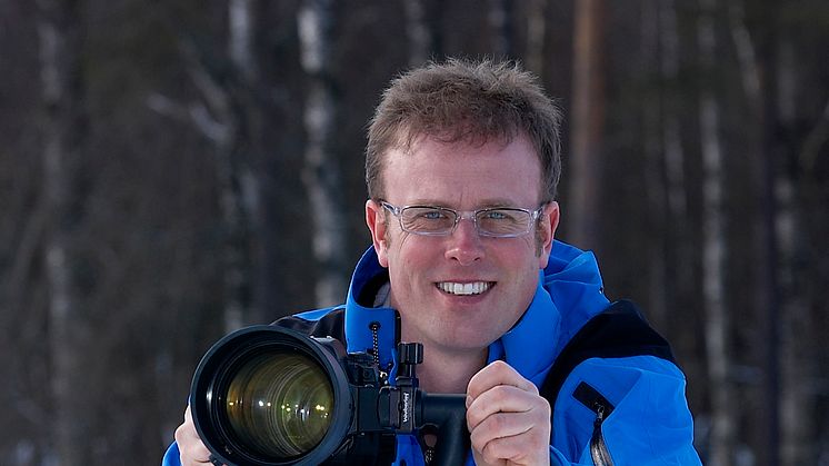 Skellefteås kända naturfotograf Peter Lilja