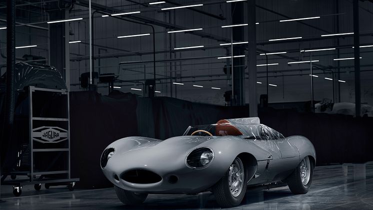Jaguar bygger 62 år gammel bil på nytt