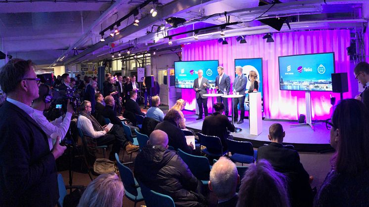 Telia och Ericsson startar Sveriges första 5G-nät på KTH