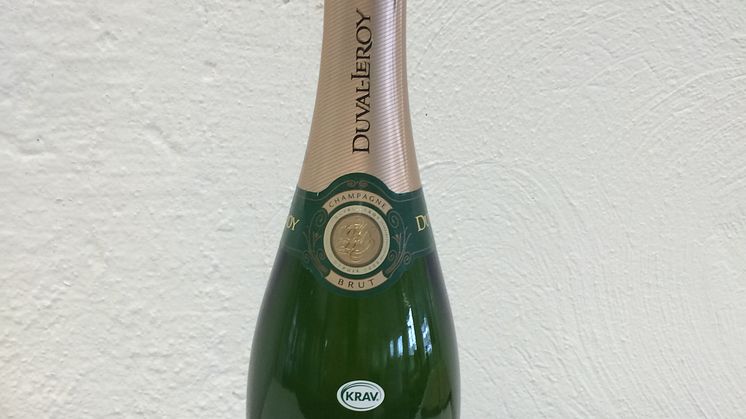 Den första KRAV-märkta champagnen på länge