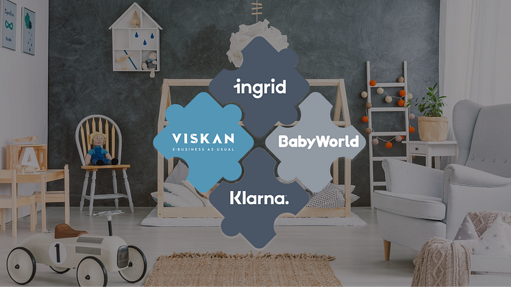 Babyworld live med Ingrid och Klarna Shipping Assistant på Viskan E-handelsplattform