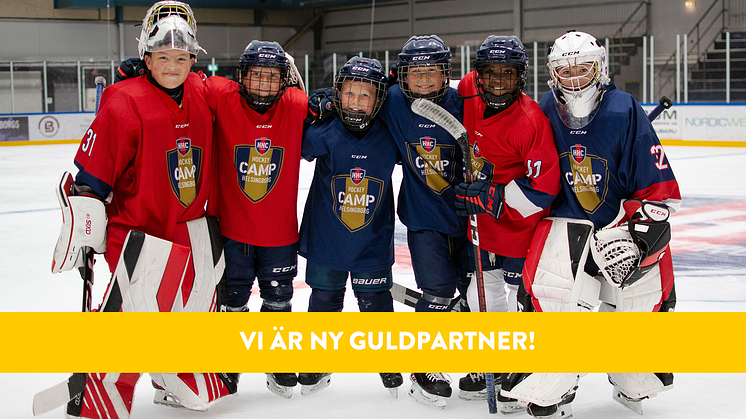 Vi är ny gulpartner till Helsingborgs hockey!