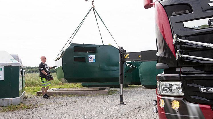 Återvinningsstation tas bort i Ortviken
