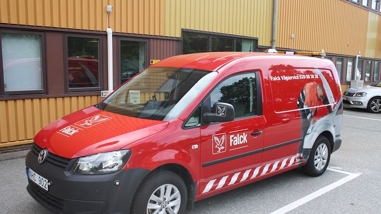 Ännu bättre service i stockholmstrafiken med Falck Vägservicebil
