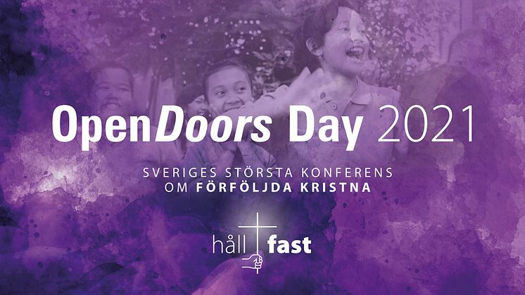Under temat "håll|fast" arrangeras Open Doors Day 2021.