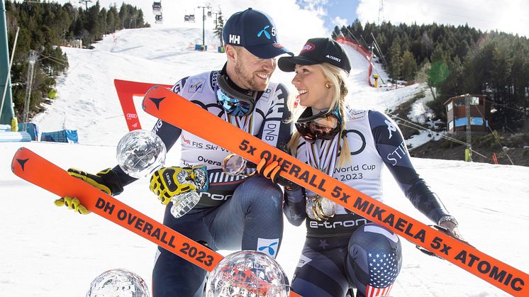31 VICTORIES AND 6 GLOBES: ATOMIC WINS MOST RACES ON THE ALPINE SKI WORLD CUP