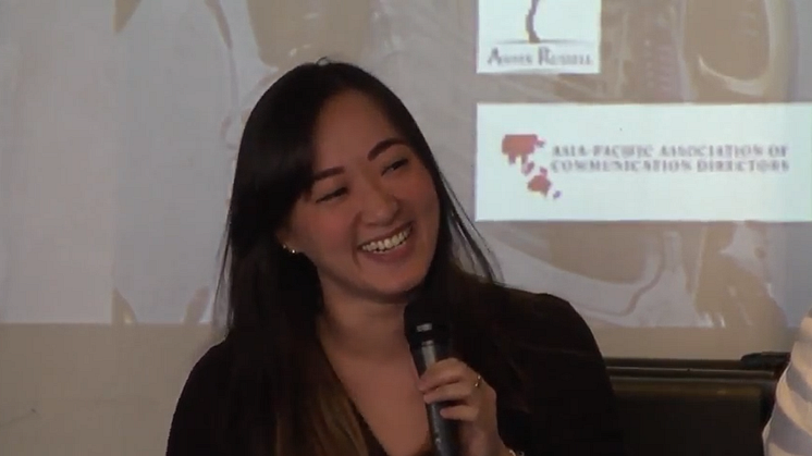 Mashable's Asia Editor Victoria Ho was one of the speakers