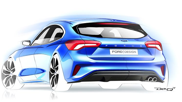Nye Ford Focus 2018 skisser