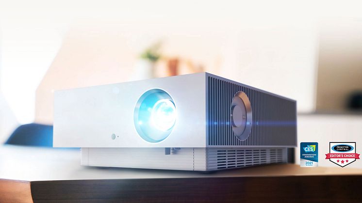 LG lanserar trio med 4K-projektorer för underhållning och arbete