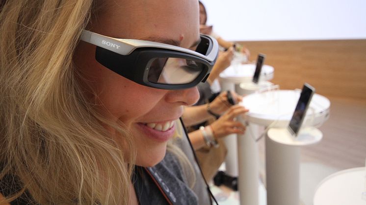IFA-messen 2014 - Sonys brillekamera
