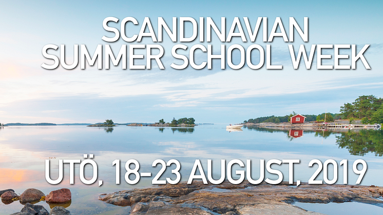 Datum satt för nästa upplaga av Scandinavian Summer School Week!