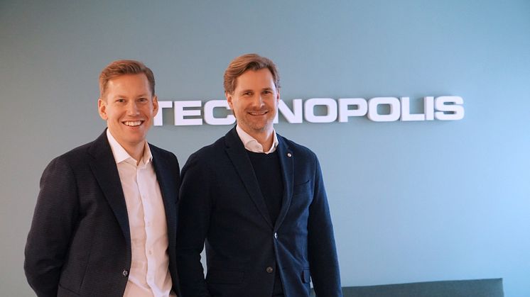 Mattias Lilja, General Manager Sweden &Repeat och Anders Lindskog, Senior Asset Manager Technopolis