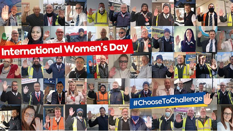 Go North East shows support for female colleagues on International Women’s Day