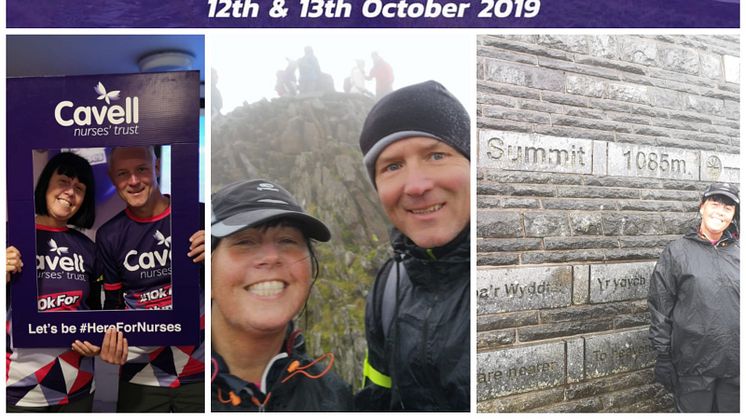 Finegreen conquer Snowdon in support of Cavell Nurses' Trust