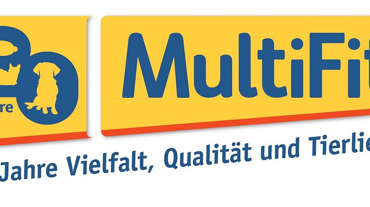 Seit 1998 im Sortiment: Die erste exklusive Fressnapf-Marke MultiFit feiert in diesem Jahr  20jähriges Jubiläum