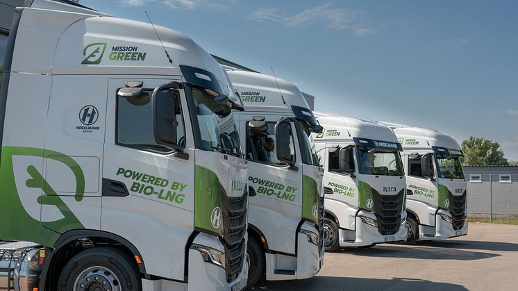 IVECO to supply Hegelmann Group with a further 150 IVECO S-WAY LNG and 10 IVECO S-WAY CNG tractor units