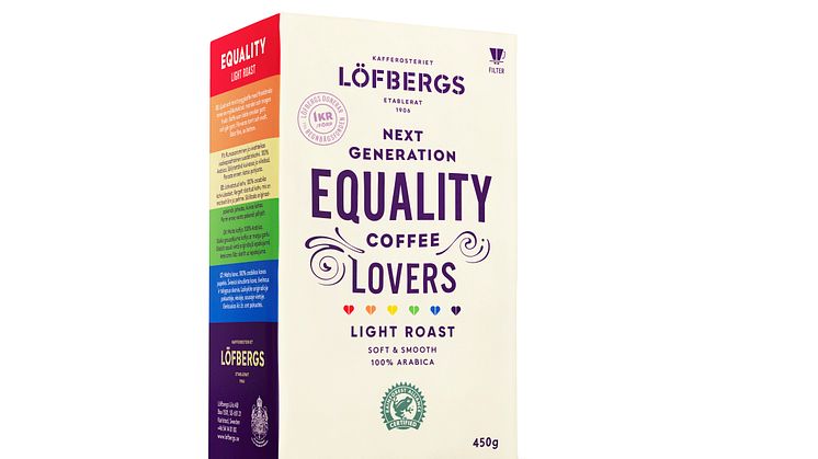 ​New coffee from Löfbergs for equal value