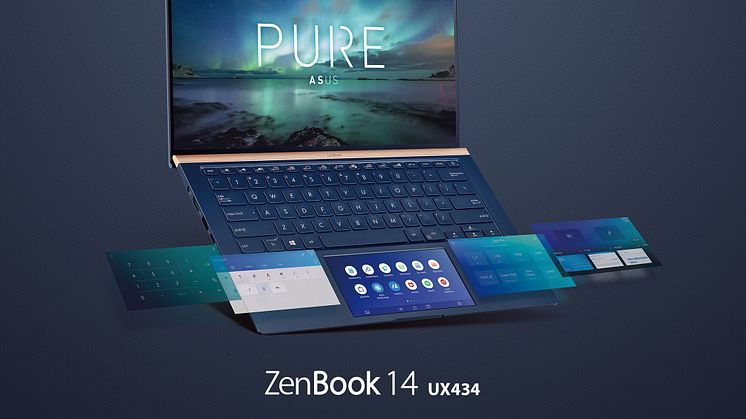 ASUS julkaisee uuden ZenBook 14 UX434 kannettavan