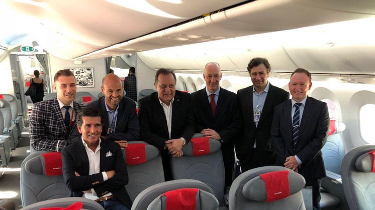 Norwegian har för första gången landat i Argentina
