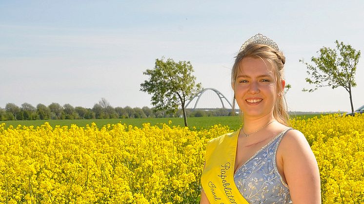 Rapsblütenkönigin Jeltje Schmahl